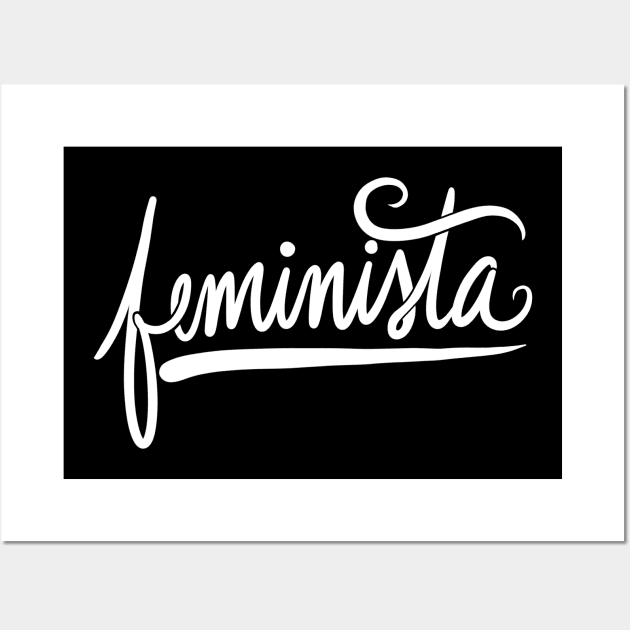 Feminista Wall Art by bubbsnugg